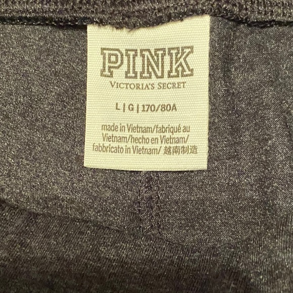 PINK VICTORIA SECRET LEGGINGS - Picture 6 of 8